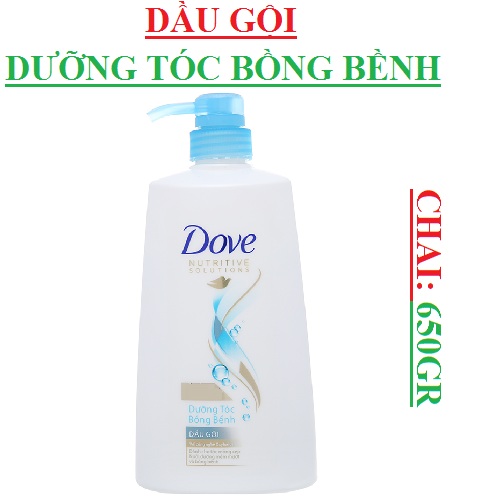 Dầu gội Dove dưỡng tóc bồng bềnh 631ml